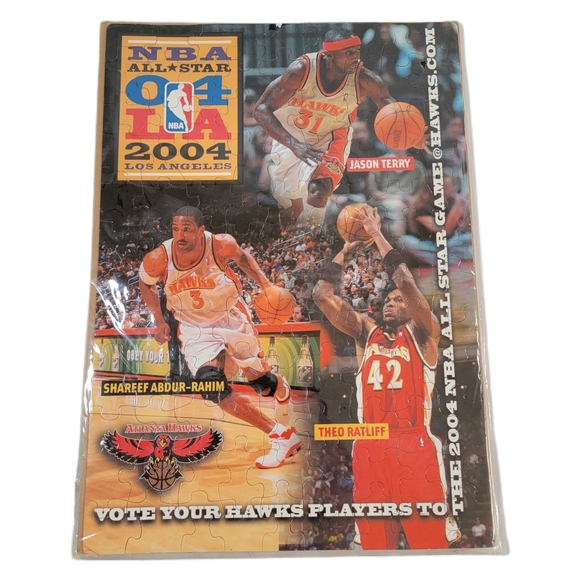 NBA All Stars 2004 Los Angeles Puzzel Poster Combo - Picture 4 of 6